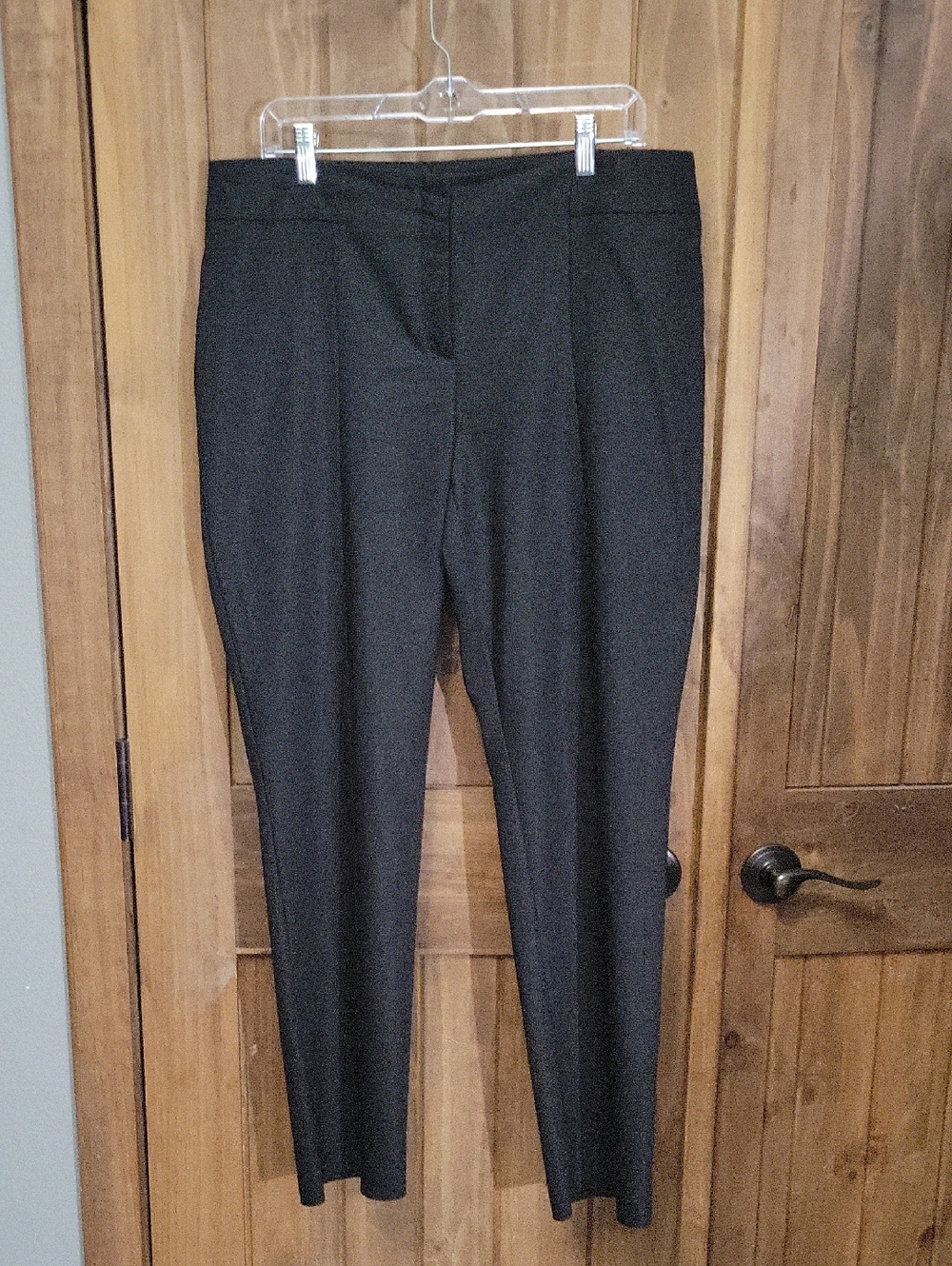 Chico's Black Slim Tapered Dress Pants